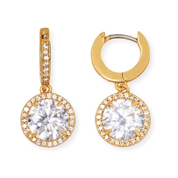 $58 Kate Spade something sparkly spade huggies gold - Picture 8 of 8